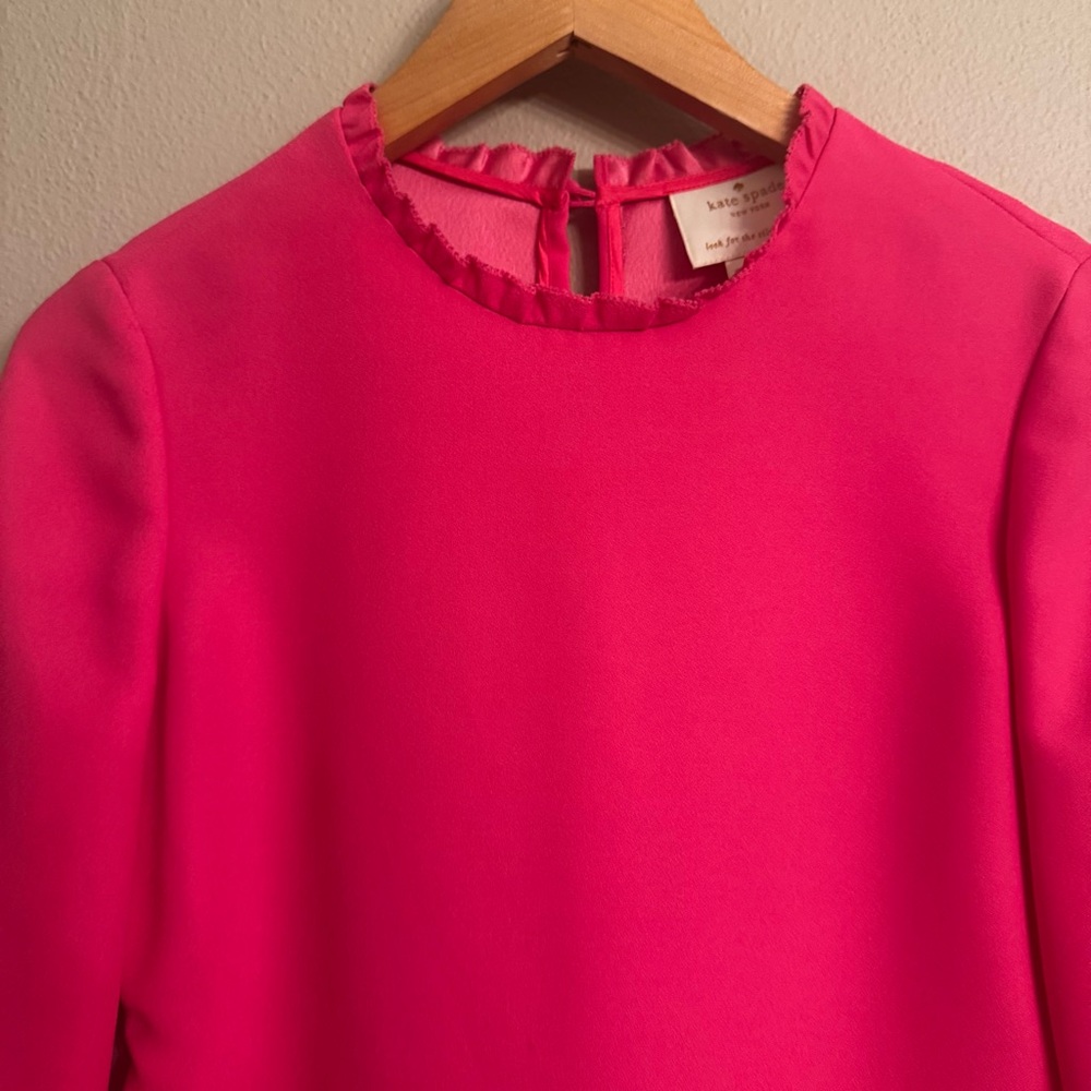 KATE SPADE Ruffle Mini Dress - Picture 4 of 6